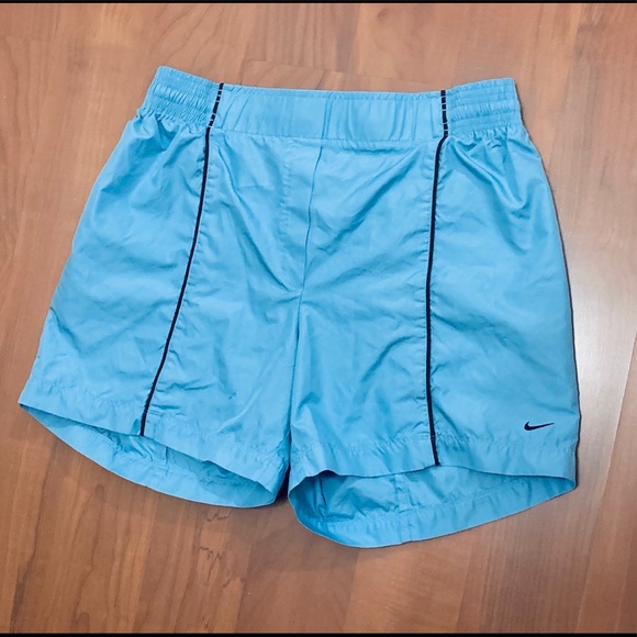 Nike Pants - Women’s Nike Baby Blue Athletic Shorts